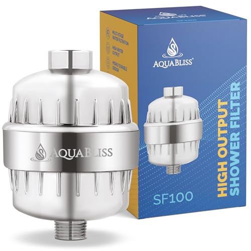 AquaBliss High Output Revitalizing Shower Filter Reduces Dry Itchy