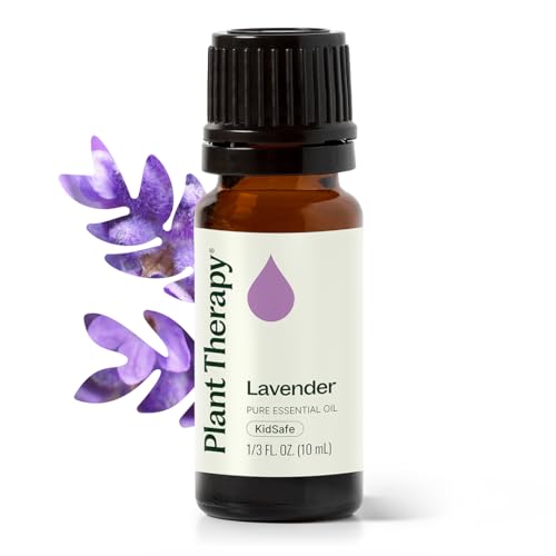 Plant Therapy Lavender Essential Oil 100% Pure, Undiluted, Therapeutic Grade, Aromatherapy Diffuser...