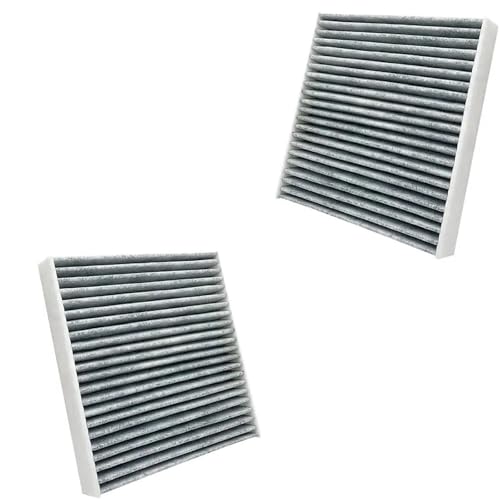 Filtro de aire de cabina para Kia Rio 5 2006-2011, carbón activo CF10709 08790-2E200 (2 uds)