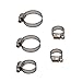 Produktbild Shangjunol 50PCS / Set Multi Size Edelstahl-Band-Clamp Schlauchschelle Automotive Rohre Werkzeug Clip Fest