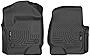 Husky Liners Weatherbeater Series | Front Floor Liners - Black | 13301 | Fits 2017-2022 Ford F-250/F-350 Super Duty Crew/SuperCab Cab, 2017-2022 Ford F-450 Super Duty Crew Cab 2 Pcs