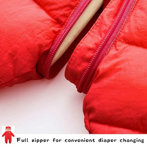 Baby Boy Girl Winter Snowsuit Newborn Winter Coat baby Snow Wear Toddler Clothes4