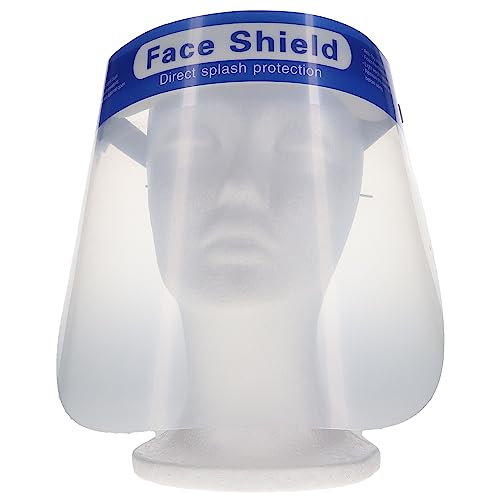 House Brand Dentistry 101215 Face Shields Blue Form Anti-Fog 32cm x 22cm