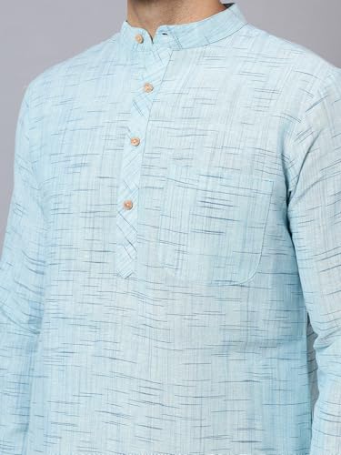 Image of LATEST CHIKAN Men's Cotton Regular Kurta