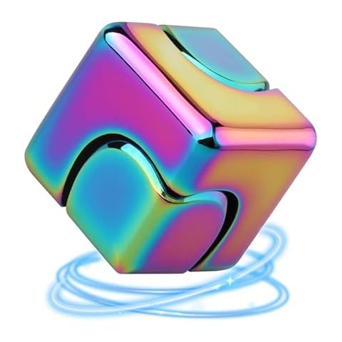 Asheyya Magnetic Fidget Cube Spinner for Stress Relief Cover
