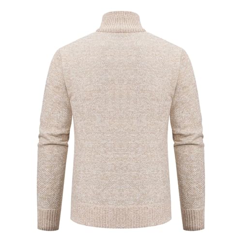 Mens Jumper Jacket Cardigan Fleece Cashmere Formal Knitting Hombre Zipper Up Coat2