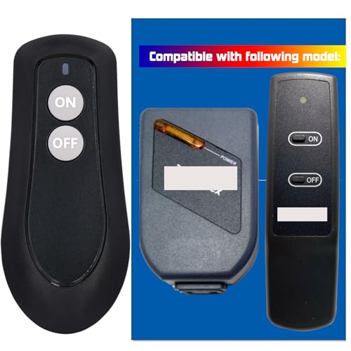 Replacement for Dimplex Electric Fireplace Plug-in Remote Control and Receiver APT-1315 JA7M-1300N E121729