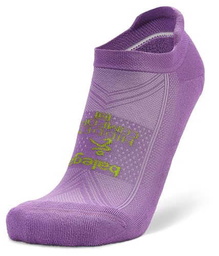 Balega Unisex Hidden Comfort Running Sock, BrightLilac, S UK
