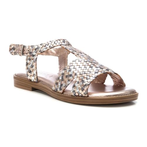 Carmela - Sandalia de Mujer en Piel con diseño Trenzado 16219904 para: Mujer Color: Nude Talla: 38