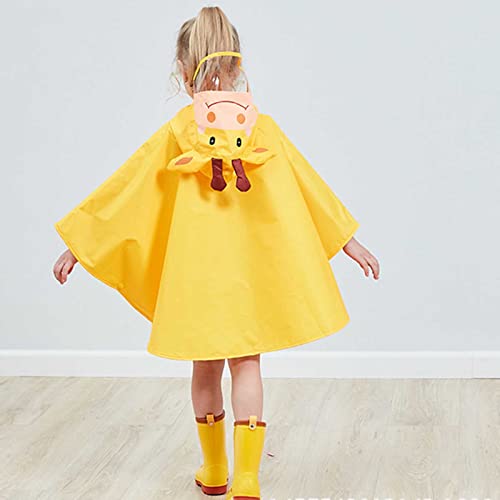 Toddler Rain Poncho Coverall Rain Suit Light Breathable Cloak Kids Boys Girls Windproof Rainproof Mudproof2