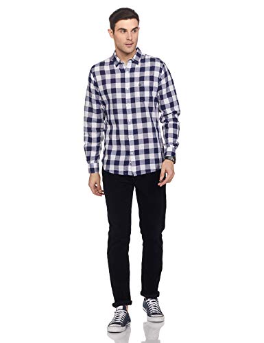 Image of United Colors of Benetton Men's Cotton Slim Fit Shirt