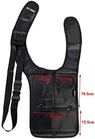 Baoblaze Steampunk Schultertasche - Verstellbare Umhängetasche 13x20cm Aus PU Leder