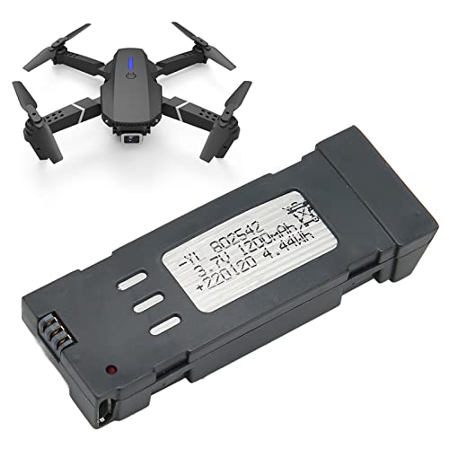 Drone Replacement Battery, 3.7V 1200mAh RC Drones Lithium Battery, Mini Intelligent Flight Battery, UAV Replacement Battery RC Drone Accessories for E58 L800 JY019 S168 X Pro