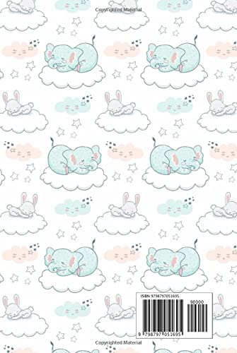 Miniatura 2 de Baby's Daily Log Book Elephant Themed Log Book For a Boy Or Girl Newborns Tracker in First Year of Life For New Moms, Nanny and Caregivers Log ...