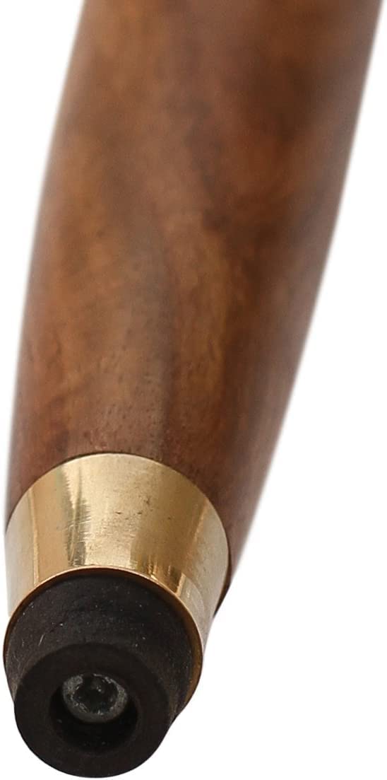 Bastone da passeggio fatto a mano in legno in ottone a forma di testa di cane