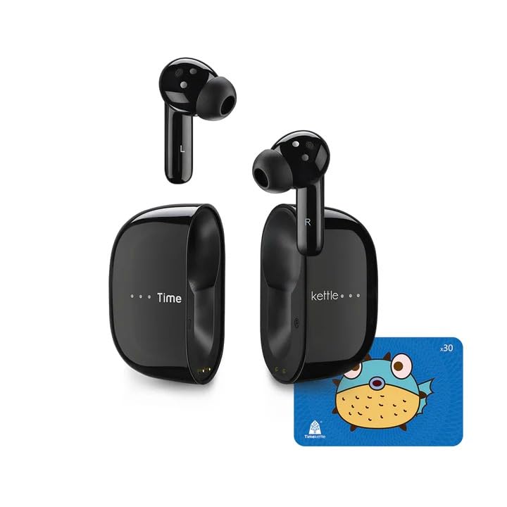 Timekettle M3 Translator Earbuds (Black) – Real-Time Two-Way