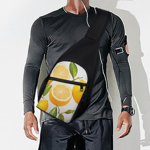 Morrales de día Fresh Lemon Sling Bag para senderismo miniatura 7