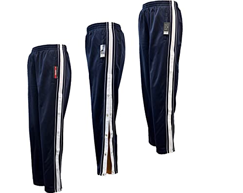 Herren Trainingshose, Reha Hose mit Durchgehende Seite Offen (Qc2)...