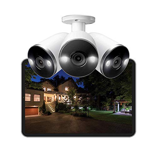 Lorex 4K Security Camera System, Ip Indoor/Outdoor Wired Nvr Ultra Hd Poe Metal Bullet Cameras And Smart Sensor Starter Kit, Active Deterrence Video Surveillance, 2Tb 8 Channel Nvr, 8 Cameras #TOP6