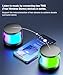 NOTOKA Mini Portable Bluetooth Speakers Wireless,TWS Pairing Small Bluetooth Speaker，with Lights and Lanyard,Gifts for Women/Girls, Boys and Kids for Christmas