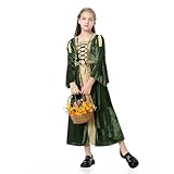 Entretien facile : conçue pour les parents occupés, cette robe Renaissance pour fille est lavable en machine, ce qui la rend facile à nettoyer et à entretenir