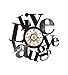 Live-Love-Laugh Vinyl Record Clock