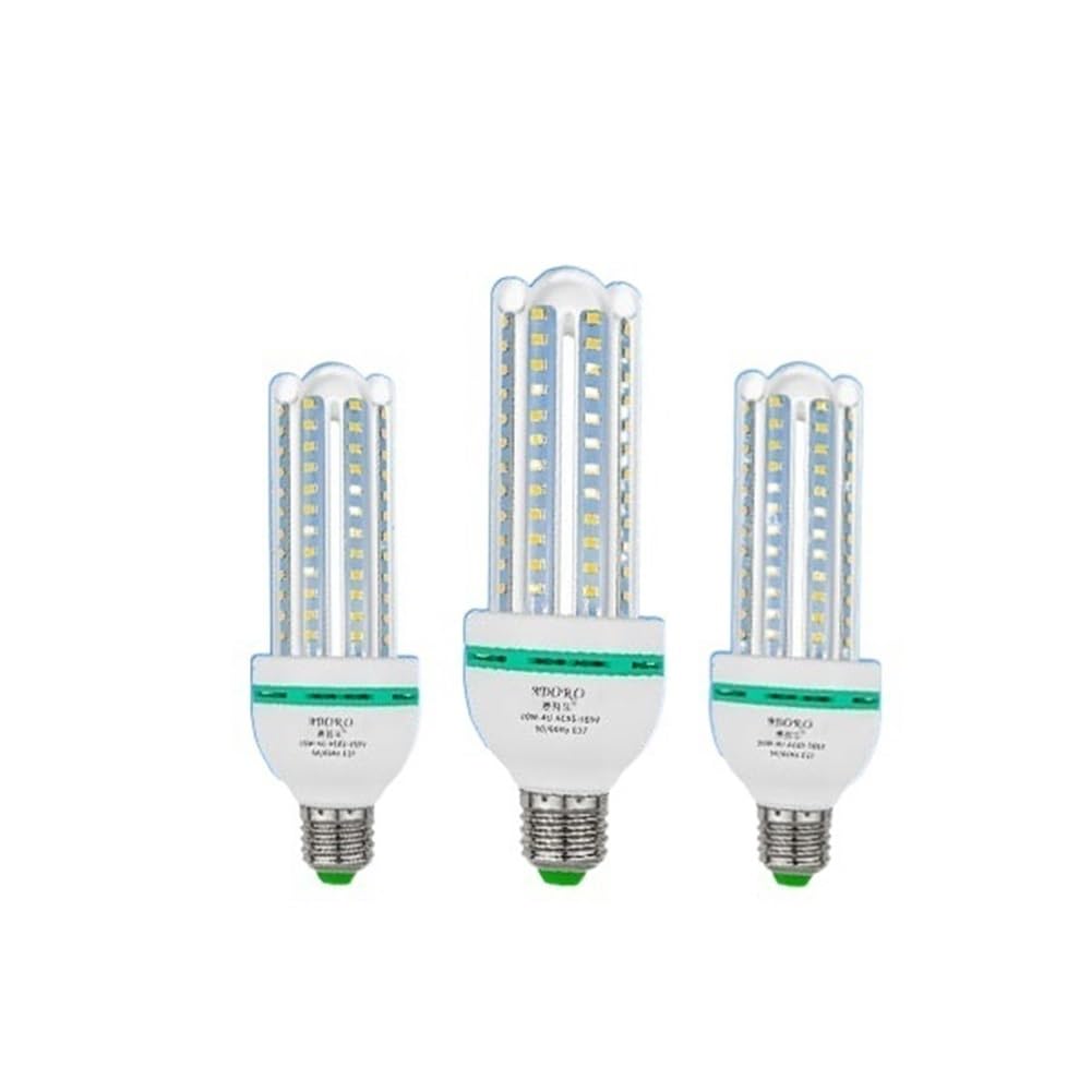 Lights 20pcs lot AC85-110V 2835SMD Led Bulb 3U Type E27 Screw Bulb Spiral 4U Type Home Corn Lamp