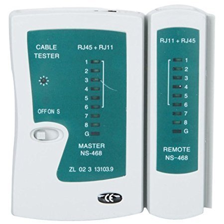 SMACC RJ45 And RJ11 Network Cable Tester, Lan Tester