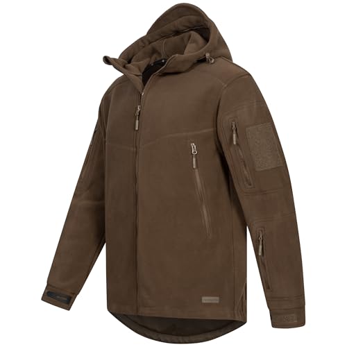 Höhenhorn Biferten Herren Militär Fleecejacke Braun Gr. M