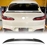MCARCAR KIT Real Carbon Fiber Trunk Spoiler Compatible with 2019-2024 BMW X4 G02 X4M F98 Rear Boot Lid Duckbill Highkick Wing Lip Factory Outlet