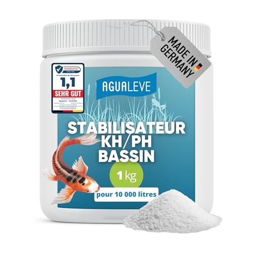 AGUALEVE® Teichvital 1,0 kg | le revitalisant pour tous les étangs grâce à ses microgranules BIO3 haute performance innovants | pour les étangs à...