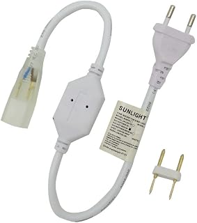 Sunlight 3 Çip Dış Mekan Hortum Şerit Led Işık Fiş