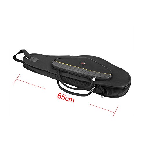 Tomshin 600D resistente à água Gig Bag Oxford pano mochila alças de ombro ajustáveis ​​bolso 5mm alg