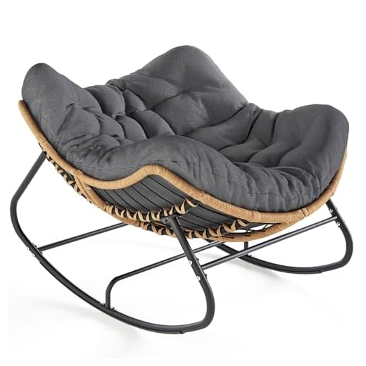 Stylish Outdoor Rocking Egg Chair
