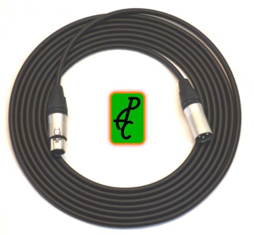 30 ft Canare Quad Microphone Cable Neutrik XLR Male - Female