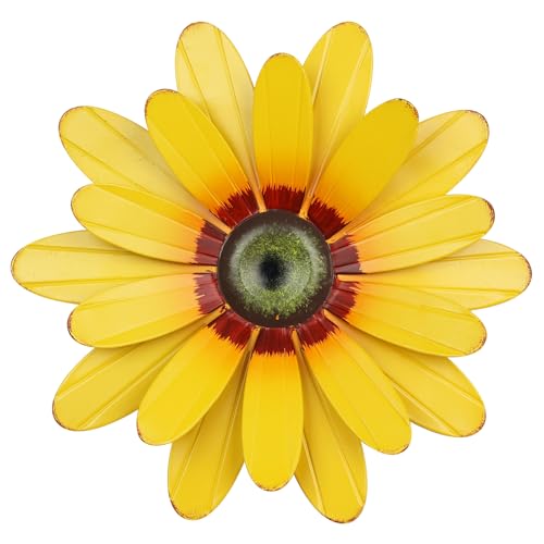 YEAHOME-Sunflower-Garden-Decor-11-Metal-Flower-Wall-Decor-Yard-Hanging-Wall-Art-Decorations-for-Kitchen-Bathroom-Living-Room-Spring-Boho-Art-for-Indoor-Outdoor YEAHOME Sunflower Garden Decor 11 Metal Flower Wall Decor Yard Hanging Wall Art Decorations for Kitchen Bathroom Living Room Spring Boho Art for Indoor Outdoor
