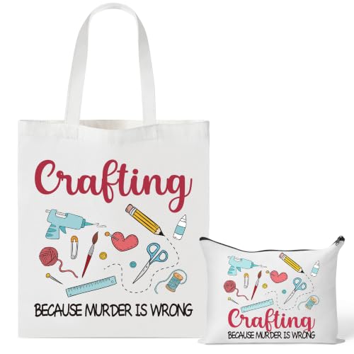 Image of Y1tvei Canvas Bags Gifts, Tote Bag with Makeup Pouch, Birthday Party Favors