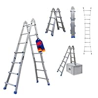 PROREGAL – PROREGAL Sprossen-Mehrzweckleiter Apollo 3-in-1 Aluminiumlei