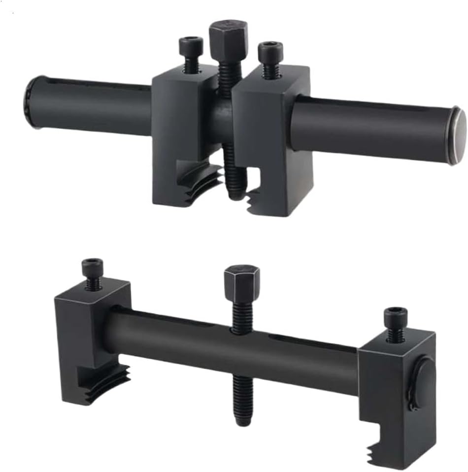 Drive Pulley Removal Tool Kit Adjustable 40-165mm Ribbed Pulley Puller Set Compatible with Crankshaft Engine Repair