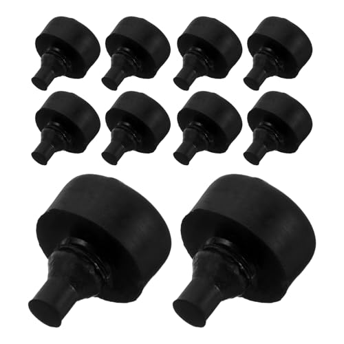 ERINGOGO Juego 100 Bujes de Goma Amortiguadores Antivibración para Soporte de Motor Motocicleta, Tope de Goma Resistente, Ojal Montaje Fácil para Scooter y Taller, Accesorios