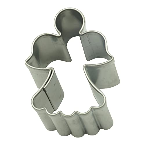 BekkiB - Petit emporte-pièce en forme d'ange – env. 2,4 cm, idéal pour décoration de fondant et pâte d'amande, emporte-pièce en acier inoxydable, passe au lave-vaisselle – 5572