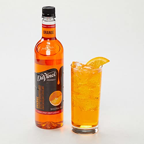 Image of DaVinci Gourmet Classic Orange Syrup, 25.4 Fluid Ounces (Pack of 1)