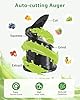 ECOSELF Juicer Machines - Wide Mouth Feed Chute For Fruits and Leafy Greens - Juice Extractor Machine With Self Feeding & Hands-Free Design For Family - Cold Press Juicer Easy to Clean（With Brush） #2