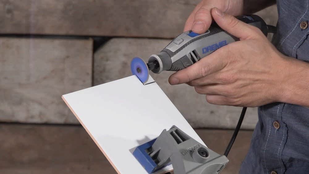 Dremel MAX Disco de corte de alto rendimiento (SC545DM) Disco de corte con recubrimiento de diamante con sistema EZ SpeedClic, 38 mm, durabilidad máxima de vida