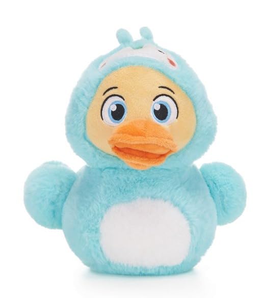 Quack Pack Penguin Plush Toy 9" Blue Duck in Animal Costime Soft Toys