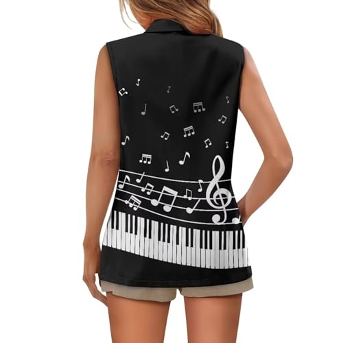 Blazer Suit Vest Tops for Women Trendy Waistcoat Vest Formal Dressy Casual Sleeveless Blazer Jacket Outerwear4