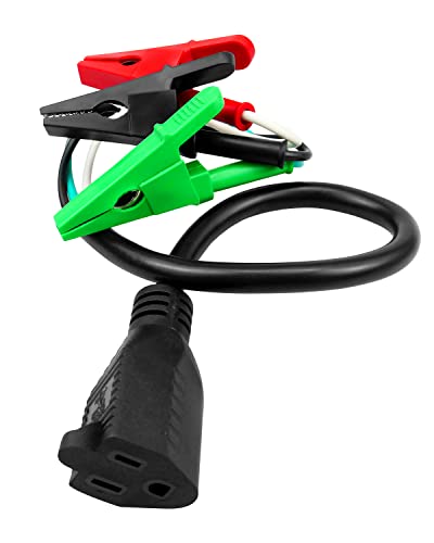 HVAC Adaptor Cord Compatible with Yellow Jacket 69522 RT310 69411 RT250 ET300 ET310 Digital Circuit Breaker Finder, AC Tools for HVAC Clearance and Equipment