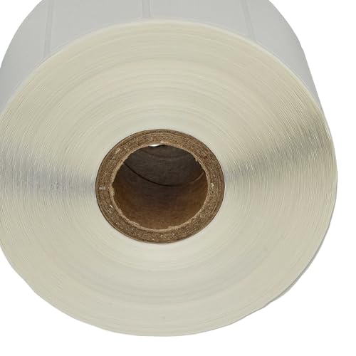vhbw Etiketten-Rolle 51mm x 26mm (1552 Etiketten) kompatibel mit Brother TD-2130, TD-4100N, TD-4100, TD-4000, TD-2130N Etiketten-Drucker