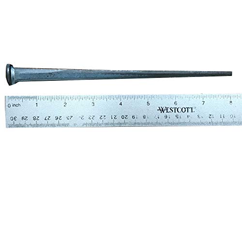 Old Nail Source SPK-CR-8.0 8"- Steel Square Common Rose Head Standard-80D Nails  thumb #1