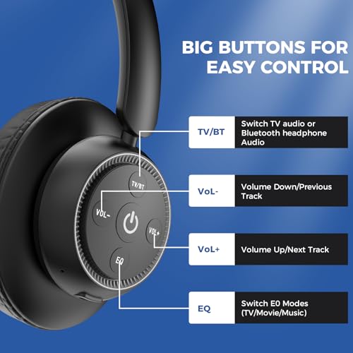 Zupviy M98A Wireless Headphones For Tv Watching thumb #6